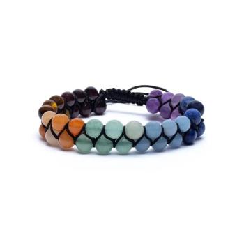 Chakra-Armband zweireihig