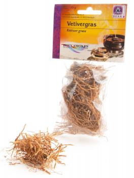Vetivergras, Konzentration - Erdung