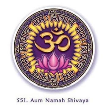 Fensterbilder Aum Namah Shivaya