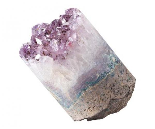 Amethyst Bohrkern