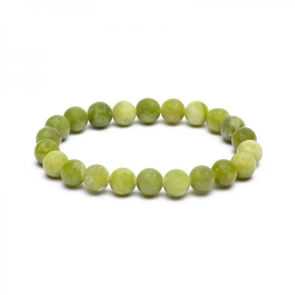 Mala/Armband grüne Jade