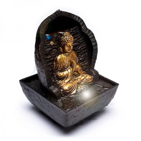 Springbrunnen Betender Buddha