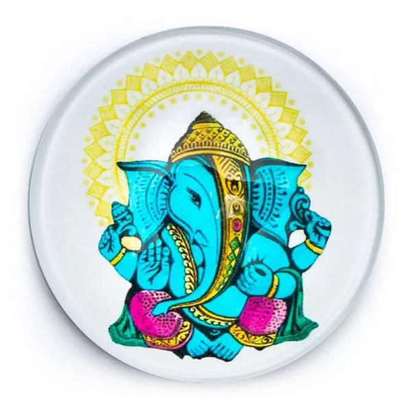 Magnet Dekoration Ganesh farbig