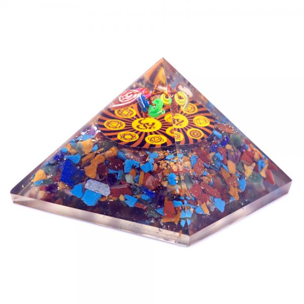 Orgonite Pyramide - Om Chakra