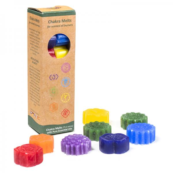 Chakra Schmelzkerzen für Duftlampen