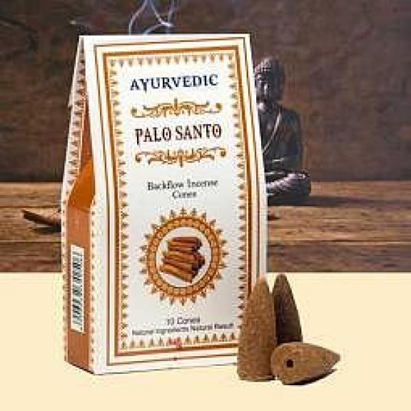 Ayurvedische Palo Santo Rückfluss Weihrauchkegel