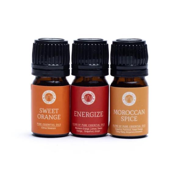 Citrus Blast Aromatherapie Ätherisches Öl Set