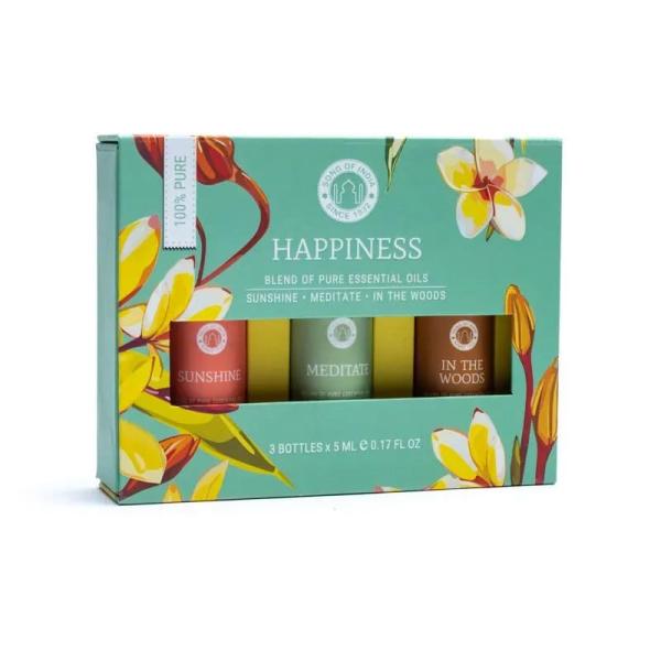 Happiness Aromatherapie Ätherisches Öl Set