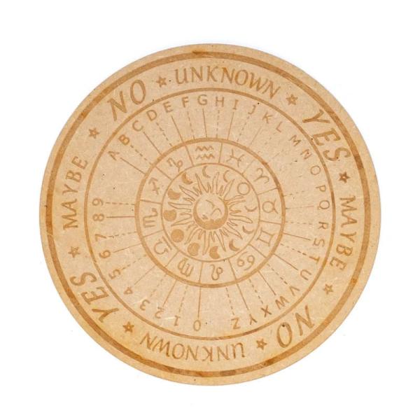 Pendeltafel Astrologie graviert