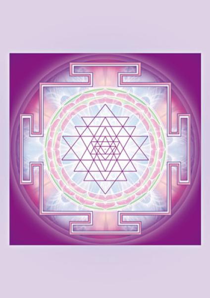 Schwingungsbild - Shri Yantra